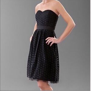 White House Black Market Black Strapless A-Line Women’s Dress✨